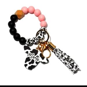 Silicone Bracelet Keyring